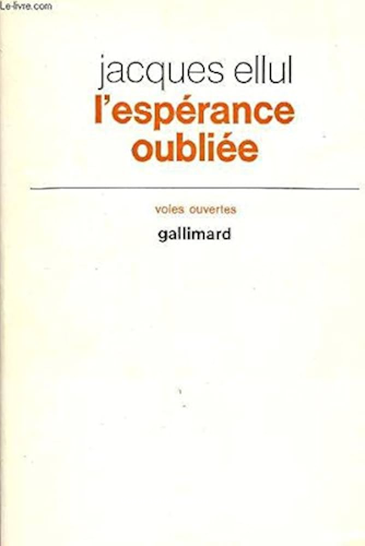 L'espérance oubliée
