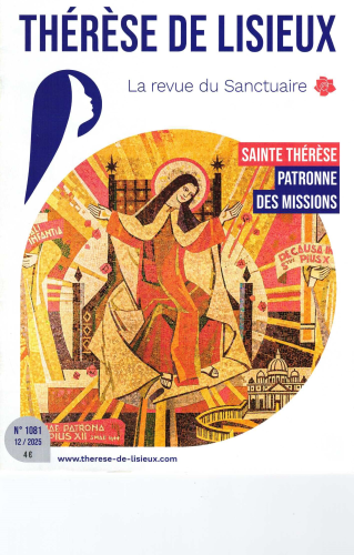Th&eacute;r&egrave;se de Lisieux, 1081 - D&eacute;cembre 2025 - Sainte Th&eacute;r&egrave;se patronne des missions