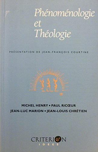 Phénoménologie et théologie