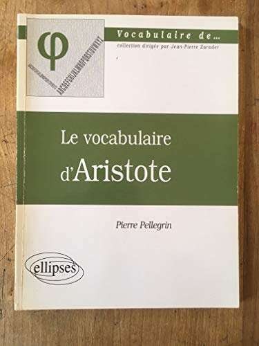 Le Vocabulaire d'Aristote