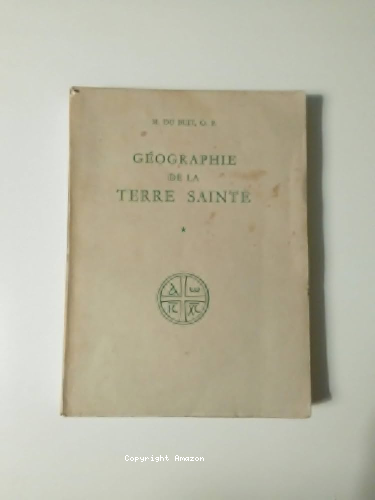 Géographie de la Terre sainte