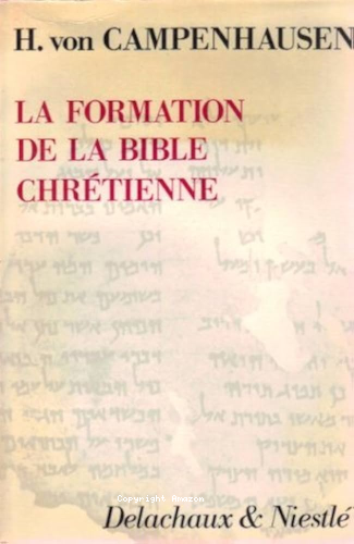 La formation de la Bible chrétienne