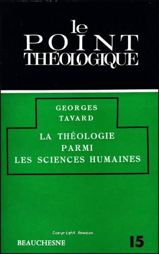 La Théologie parmi les sciences humaines