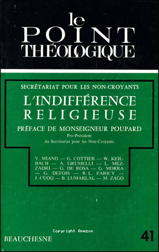 L'Indifférence religieuse
