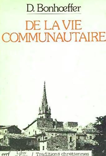 De la Vie communautaire