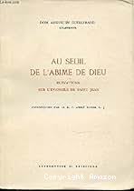 Au seuil de l'abîme de Dieu