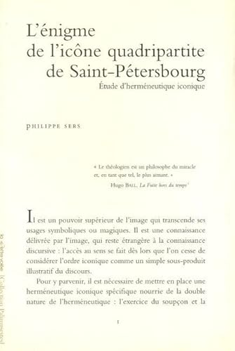 L'énigme de l'icône quadripartite de Saint-Pétersbourg